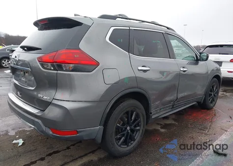 2017 Nissan Rogue Sv из США, поврежденный, VIN 5N1AT2MVXHC809203